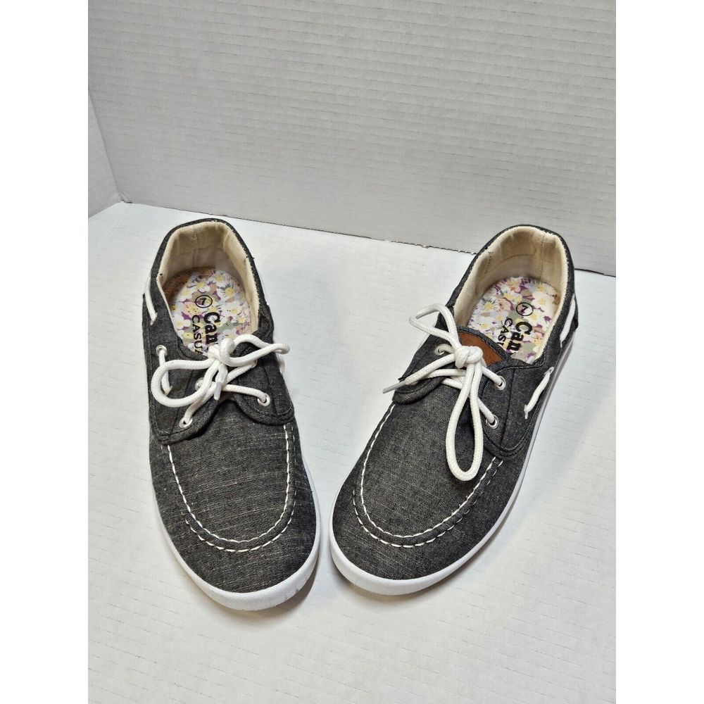 Womens‎ Size 7 Canvas Casuals Shoes - Picture 2 of 5